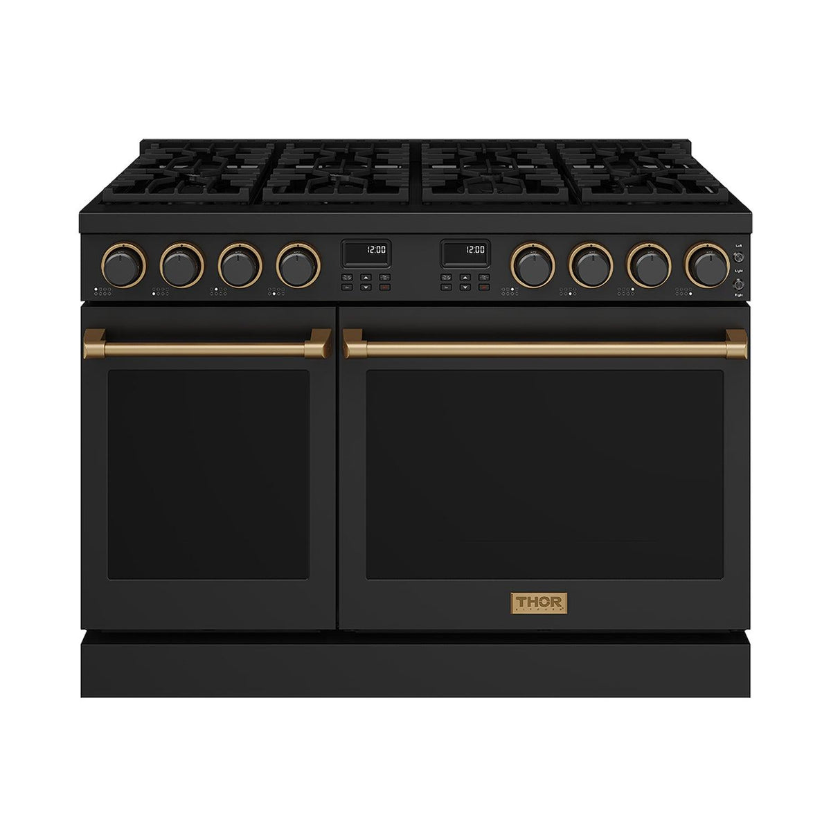 Thor Kitchen ARG48BBRZ 48 Inch Contemporary Professional Liquid Propane Range In Black/Bronze