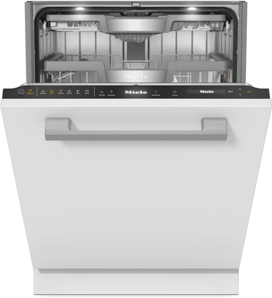 Miele G7766SCVI  AutoDos Obsidian Black Fully integrated dishwashers in standard size with Automatic Dispensing