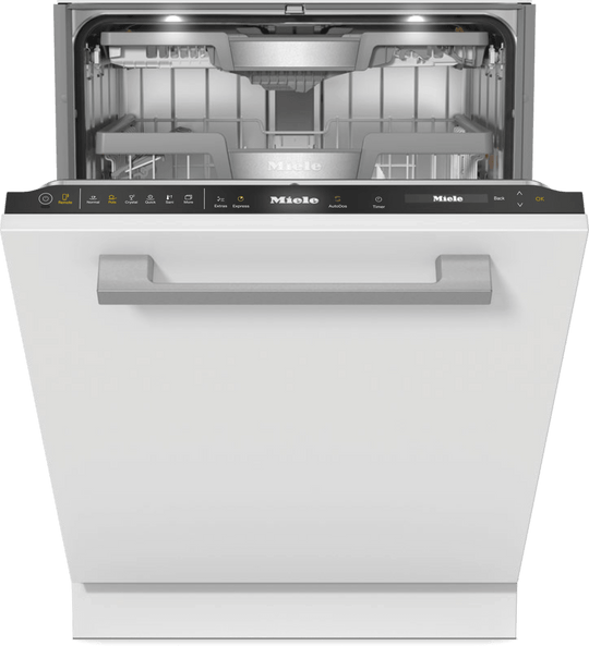 Miele G7766SCVI  AutoDos Obsidian Black Fully integrated dishwashers in standard size with Automatic Dispensing