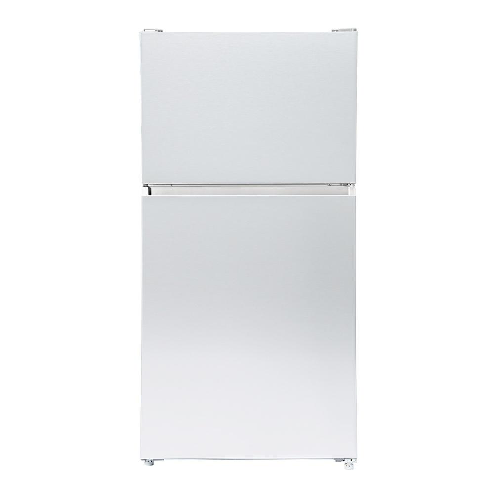 Verona VEFTF3021RWH Verona Veftf3021Rwh 30 Inch Top Freezer Refrigerator With 21 Cu. Ft. Total Capacity, Reversible Doors, Recessed Handle, Energy Star (White)