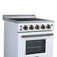 Forno FFSEL606924WHT Forno Loiano 24 Inch Freestanding Electric Range In White