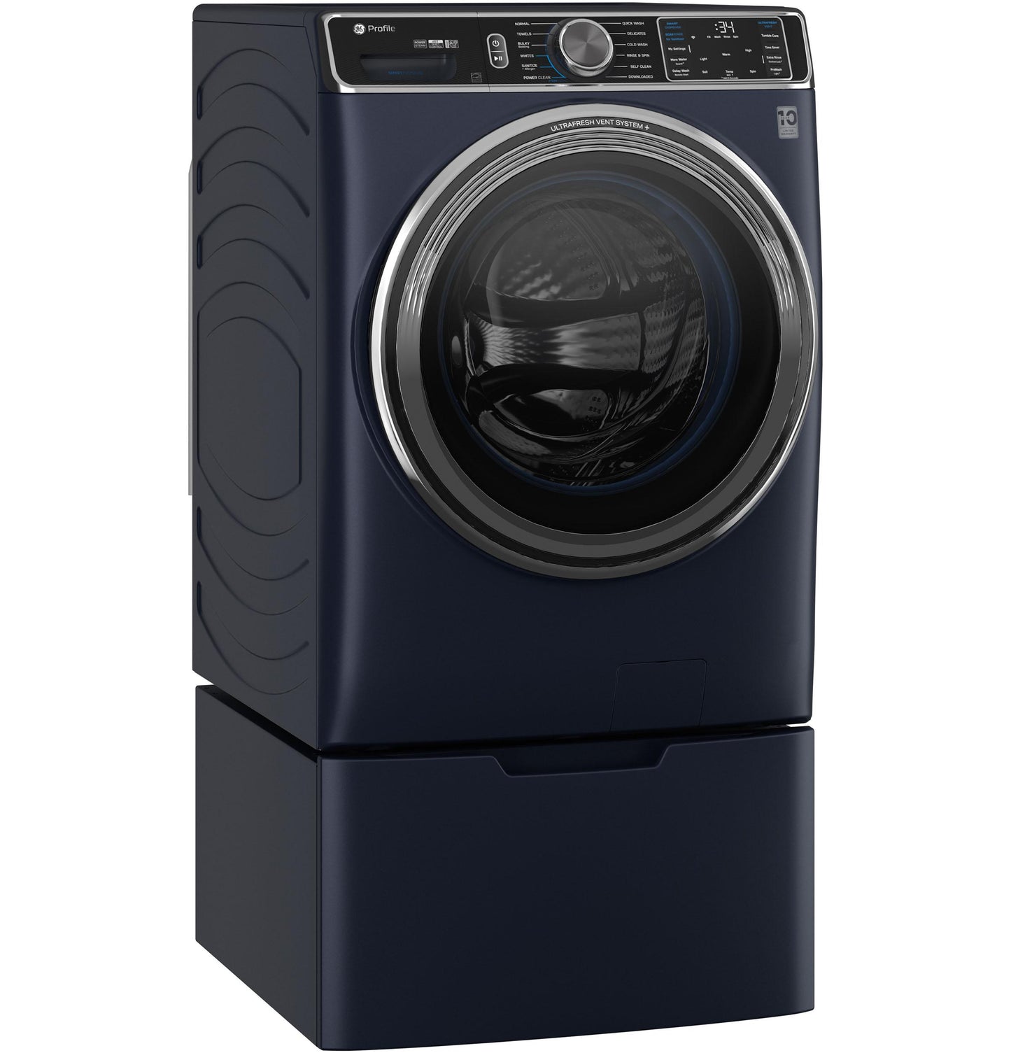 Ge Appliances PFW870SPVRS Ge Profile&#8482; 5.3 Cu. Ft. Capacity Smart Front Load Energy Star® Washer With Ultrafresh&#8482; Vent System+ With Odorblock&#8482;