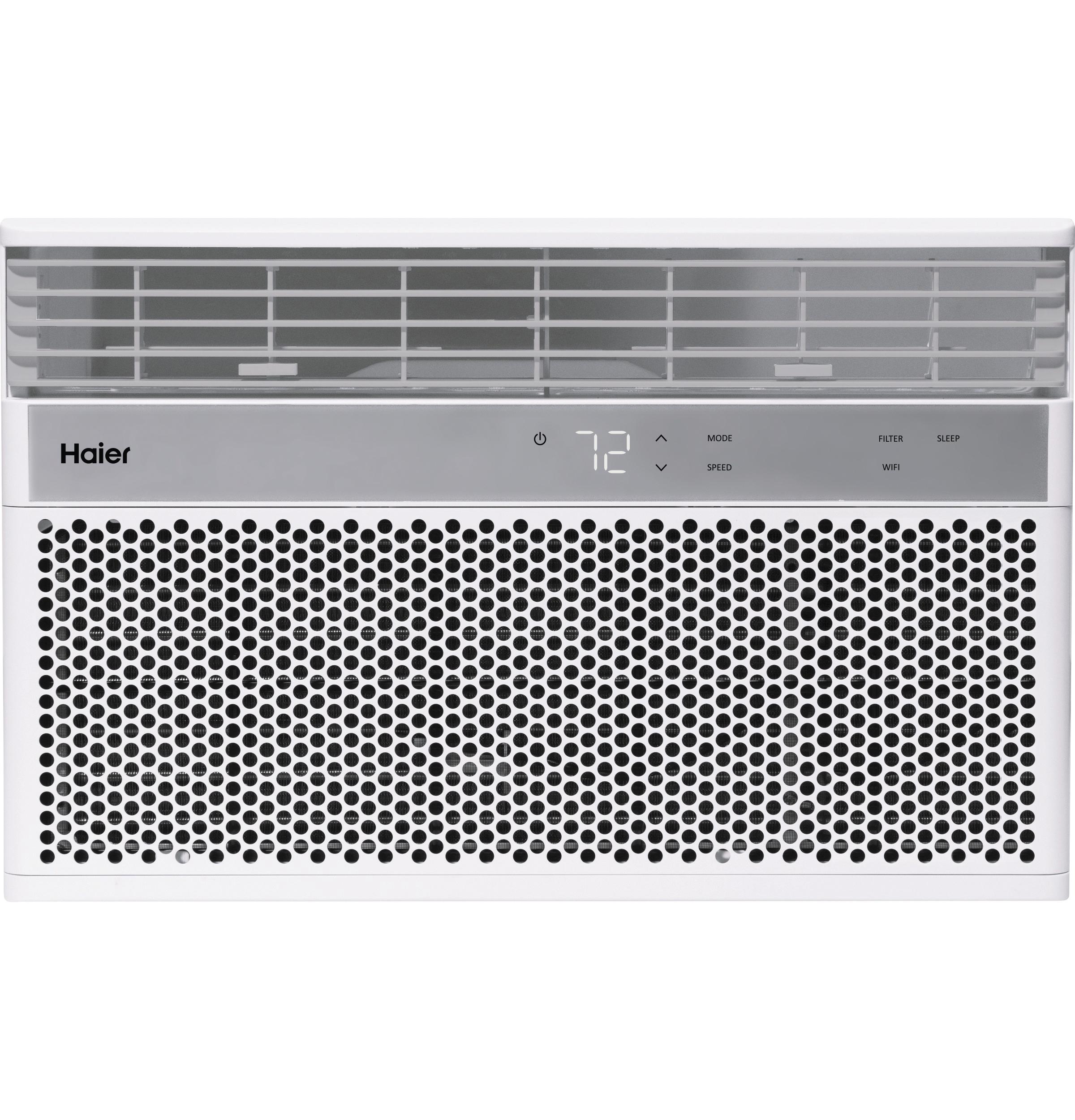 Haier QHNG08AA Haier 8,000 Btu Smart Electronic Window Air Conditioner For Medium Rooms Up To 350 Sq. Ft.