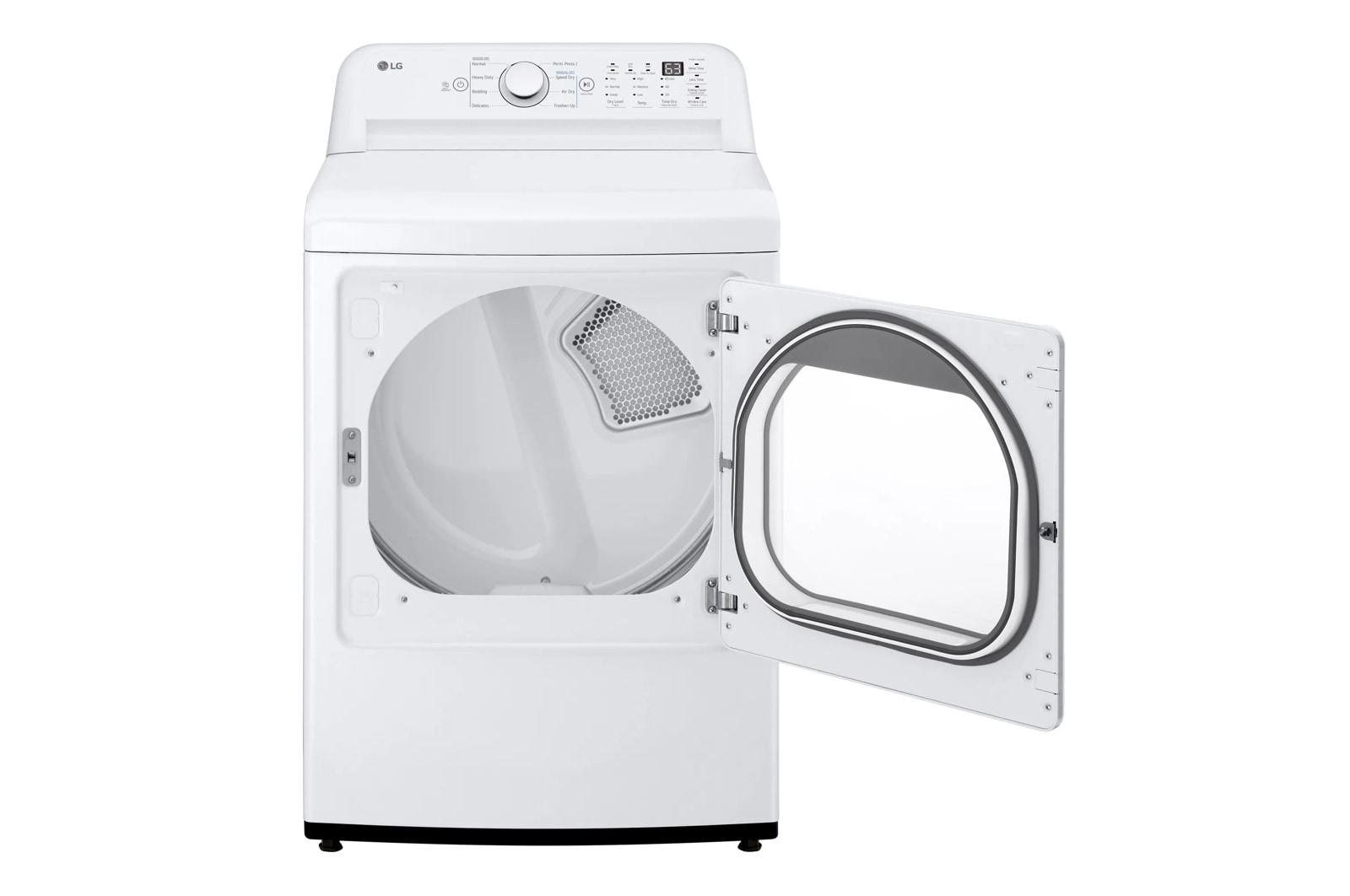 Lg DLE7010W 7.3 Cu. Ft. Ultra Large Capacity Electric Dryer With Sensor Dry Technology