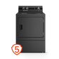 Speed Queen DC5004BE Dc5 Sanitizing Electric Dryer With Pet Plus™ Extended Tumble Steam 5-Year Warranty