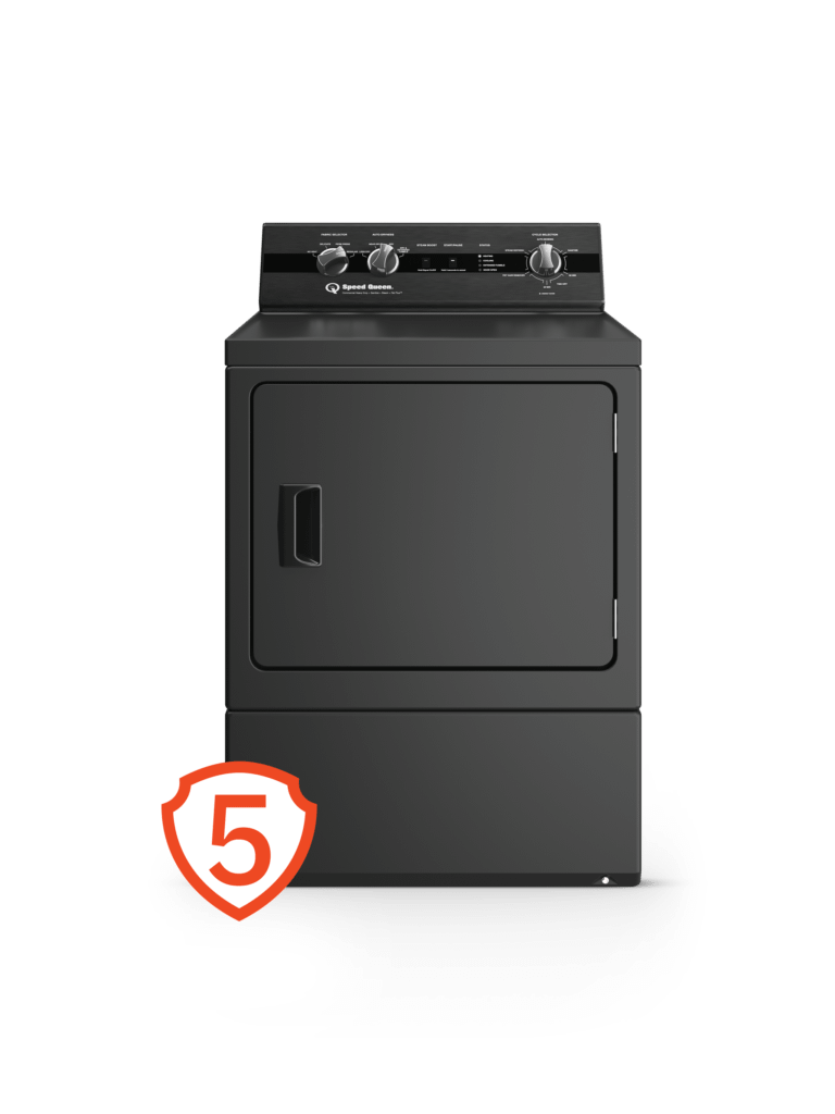 Speed Queen DC5004BE Dc5 Sanitizing Electric Dryer With Pet Plus™ Extended Tumble Steam 5-Year Warranty