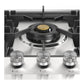 Ilve UHCPT125FSSLP Ilve Uhcpt125Fsslp Professional Plus Ii 48 Inch Built-In Gas Cooktop With Total Black Brass Burners, In Stainless Steel (6 Sealed Burners + Left Griddle, Liquid Propane)