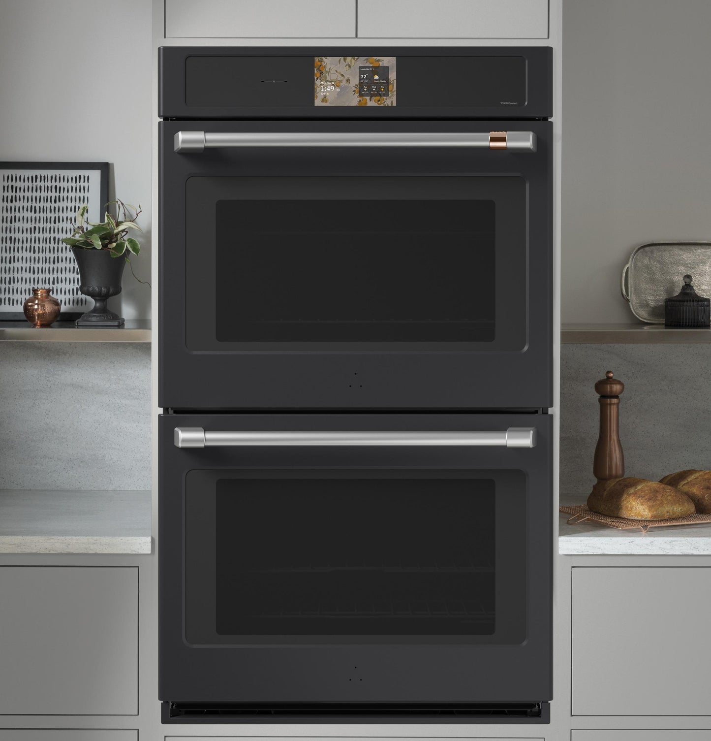 Cafe CTD90DP3ZD1 Café™ Professional Series 30" Smart Built-In Convection Double Wall Oven
