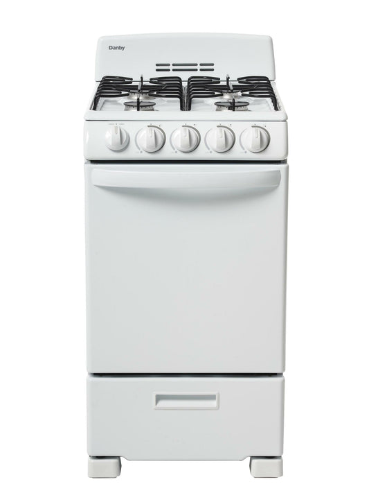 Danby DR203WGLP Danby 20" Wide Gas Range In White