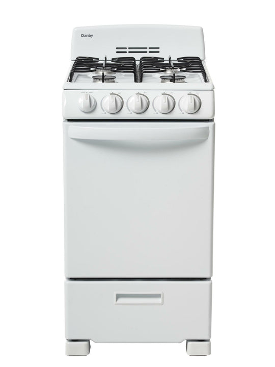 Danby DR203WGLP Danby 20" Wide Gas Range In White
