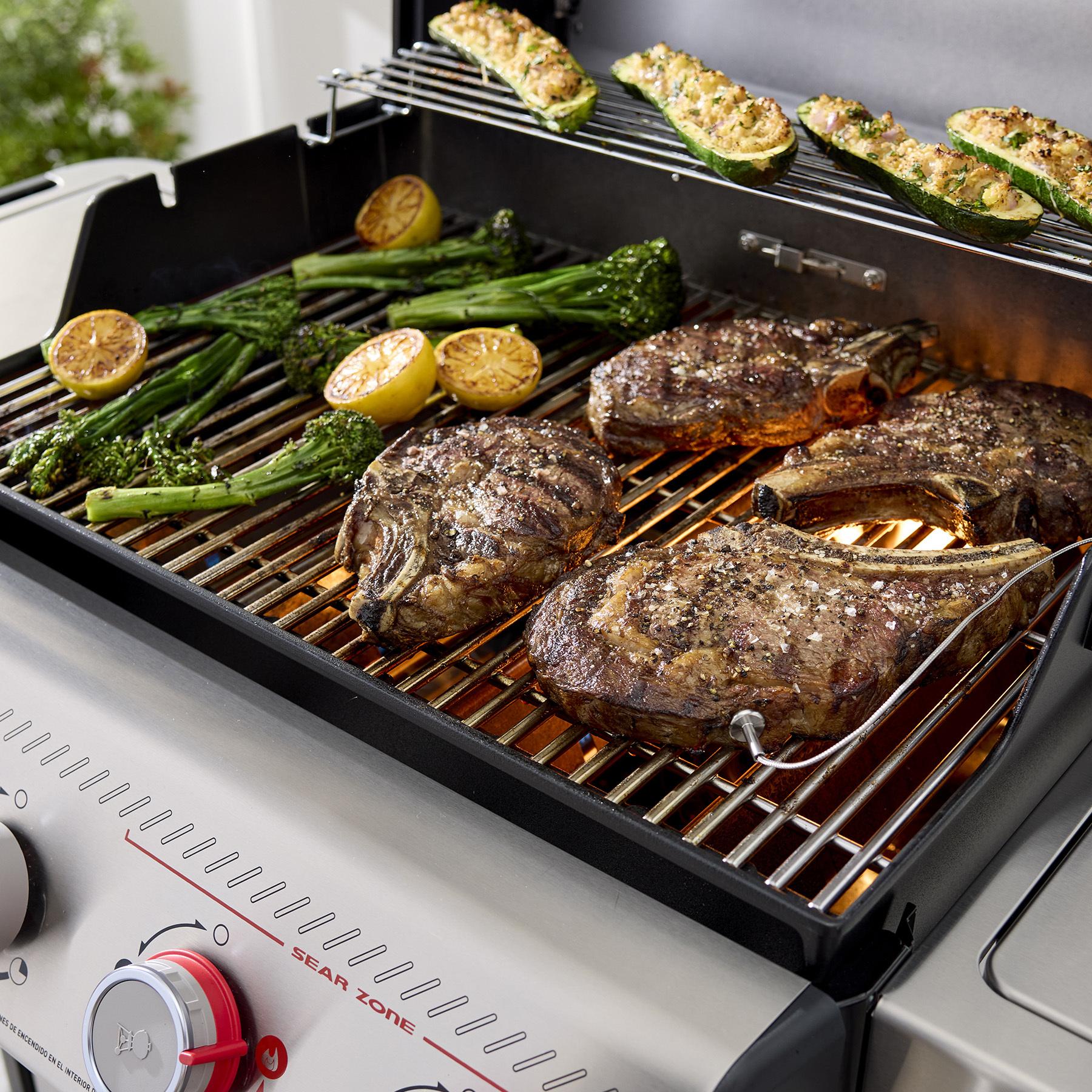 Weber 1502223 Spirit® S-425C Gas Grill (Natural Gas) - Stainless Steel