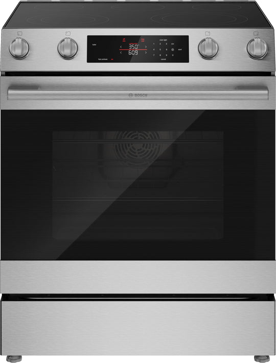 Bosch HEF3050MU 100 Series, Freestanding Electric Cooker, 30'', Stainless Steel