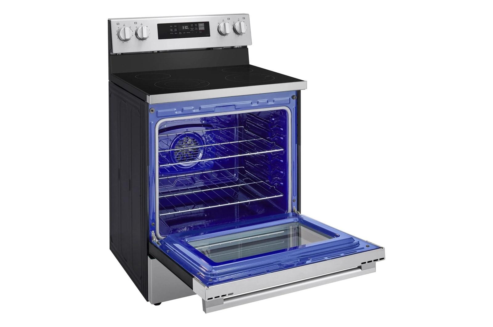 Lg LREN6321VE 6.3 Cu. Ft. Smart Wi-Fi Enabled Electric Range With Air Fry & Easyclean®
