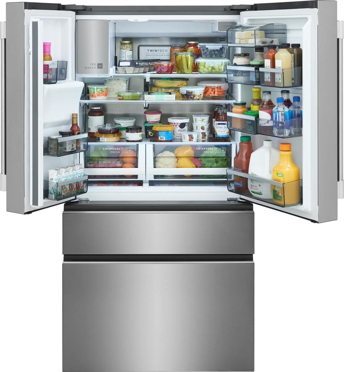 Frigidaire PRMC2290BF 22 Cu. Ft. Counter-Depth 4-Door French Door Refrigerator
