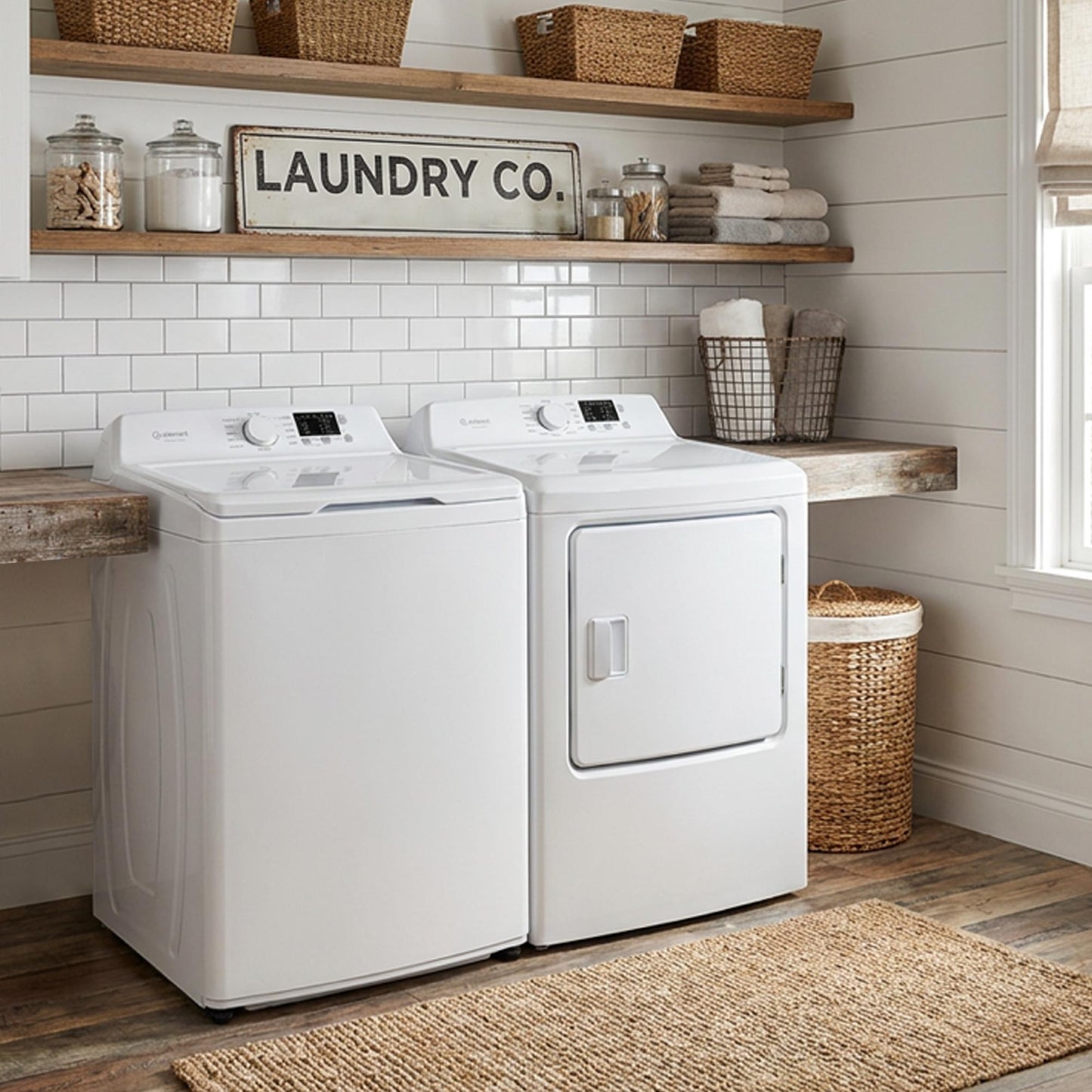 Element Appliance ENTW3925EW Element 3.9 Cu. Ft. Top Load Washer With Agitator - White (Entw3925Ew)