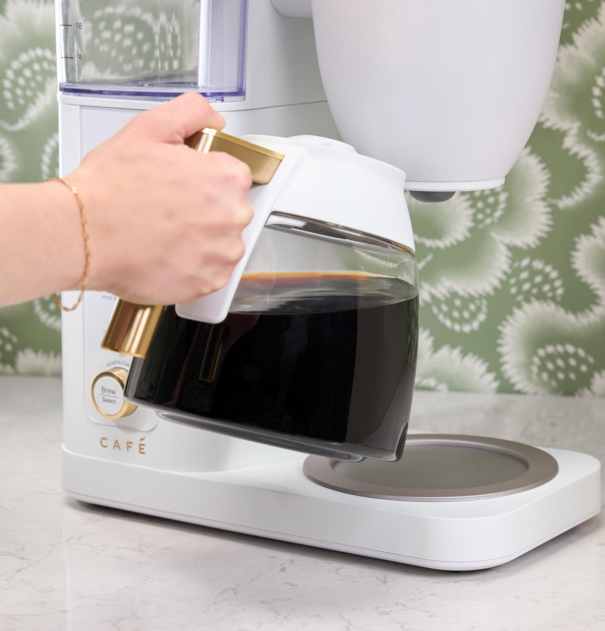 Cafe C7DGB11ZW7 Café™ Specialty Drip Coffee Maker With Glass Carafe