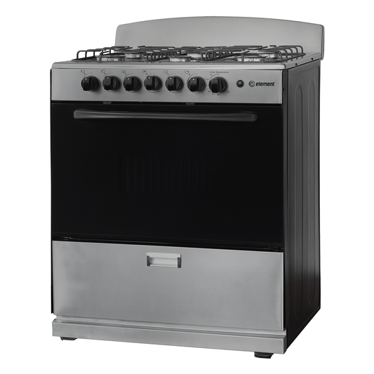 Element Appliance EEGR3A6MCCS Element Electronics 4.0 Cu. Ft. 30", 6-Burner Gas Range (Eegr3A6Mccs)