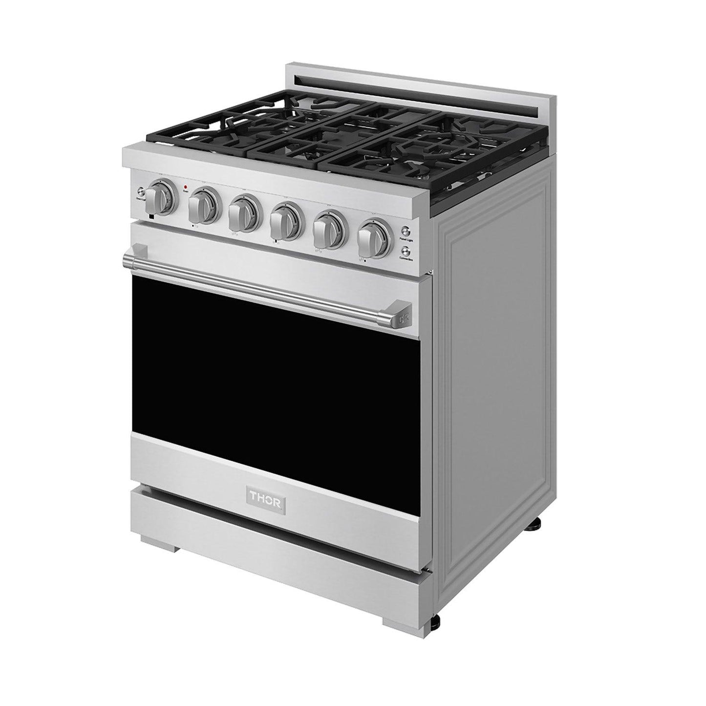 Thor Kitchen RSG30P 30 Inch Professional Gas With Precision Knob Control In Stainless Steel