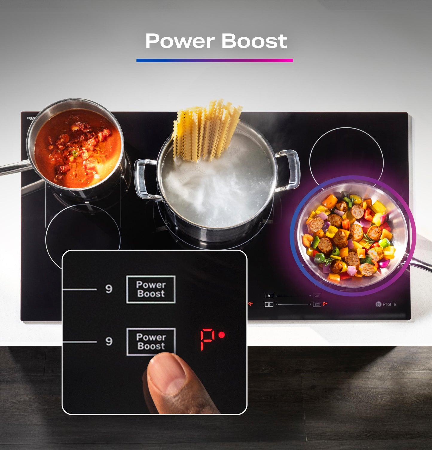 Ge Appliances PHP6030DWBB Ge Profile™ Energy Star® 30" Built-In Touch Control Induction Cooktop