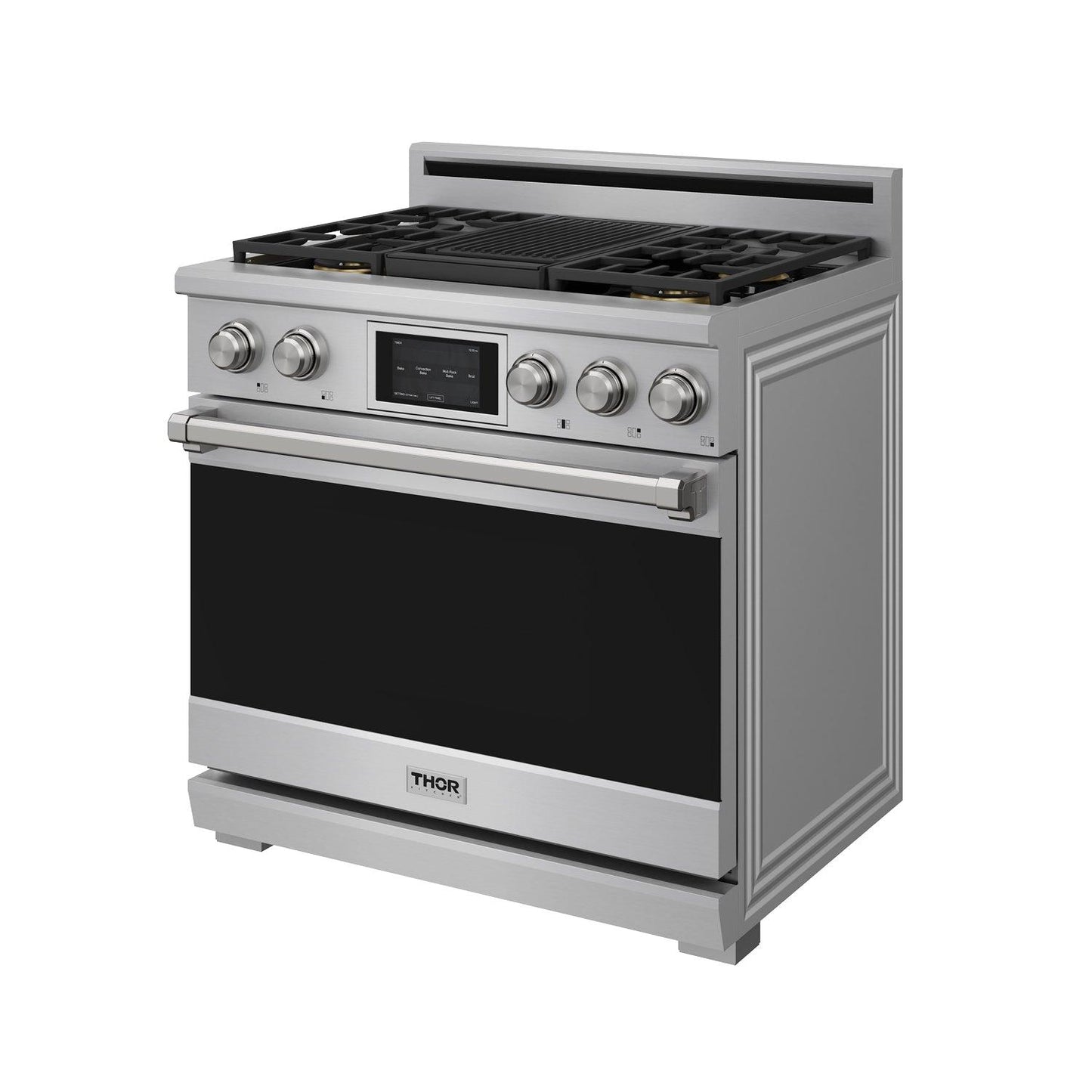 Thor Kitchen XRD36ELP 36 Inch X Series Professional Freestanding Dual Fuel Liquid Propane Range