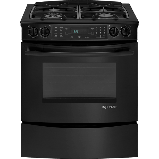 Jennair JDS8850CDB Slide-In Dual-Fuel Range With Convection, 30"