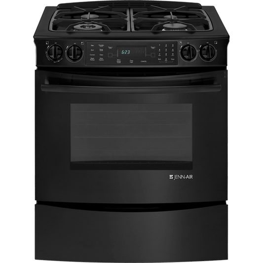 Jennair JDS8850CDB Slide-In Dual-Fuel Range With Convection, 30"