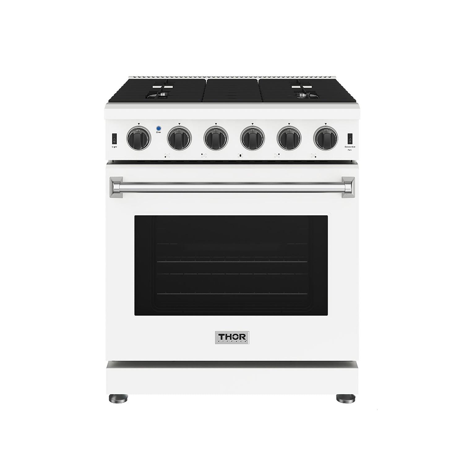 Thor Kitchen LRG3001UW 30 Inch Professional Gas Range In White