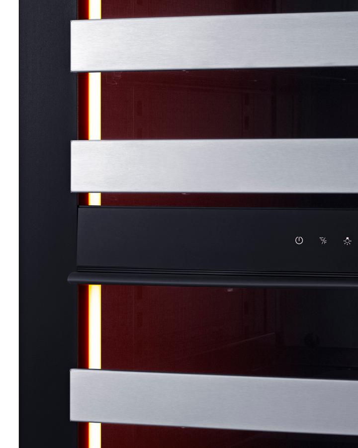 Summit SDHWC98PNRLHD 24" Wide Dual Zone Wine Cellar (Panel Not Included)