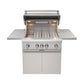 Thor Kitchen TPG3601 36 Inch 4 Burners Built In Gas Grill On Cart With Sear/Rear Infrared Burner & Rotisserie Natural Gas