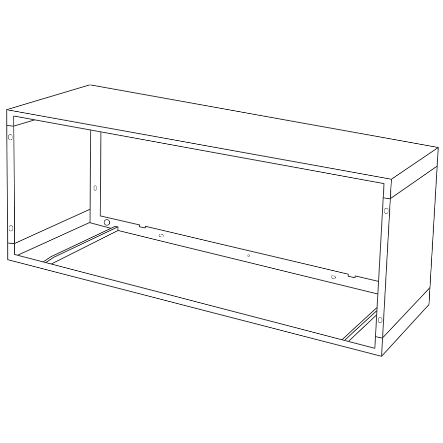 Ge Appliances RAB8116B Quick Snap Wall Sleeve 16" Extended Depth