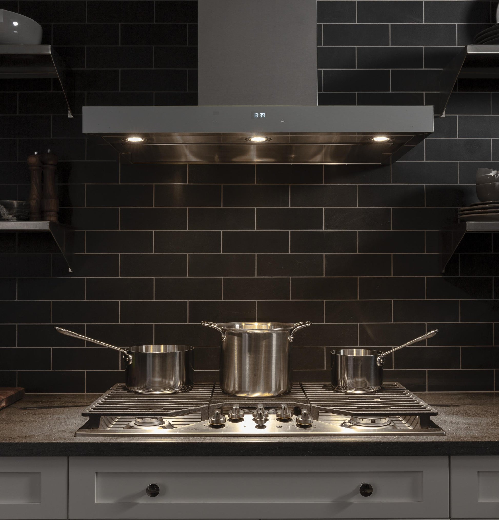 Haier UVW9361SLSS 36" Smart Designer Wall Mount Hood W/ Perimeter Venting