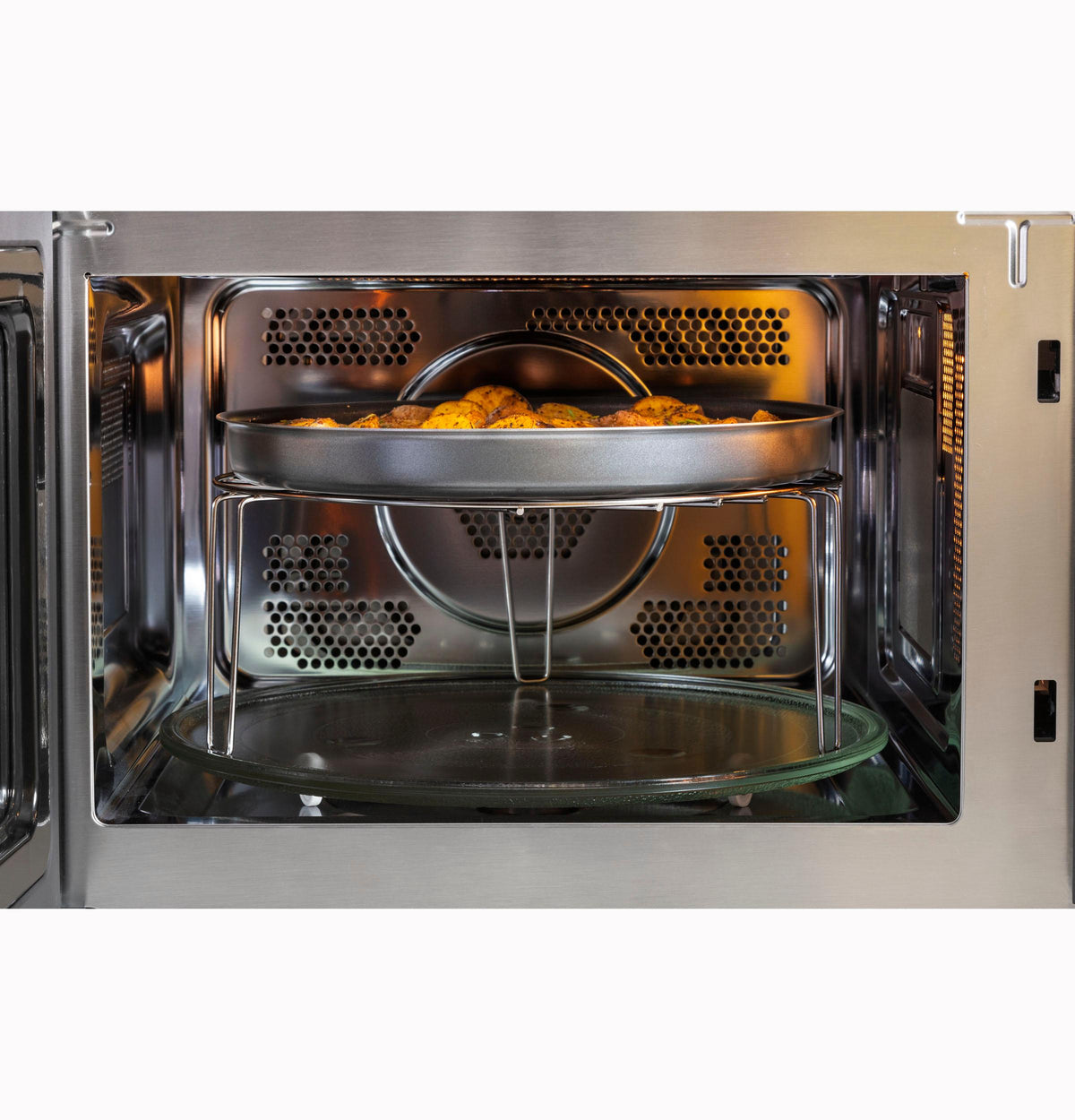 Ge Appliances GCST10A1WBB Ge® 1.0 Cu. Ft. Capacity Countertop Convection Microwave Oven With Air Fry