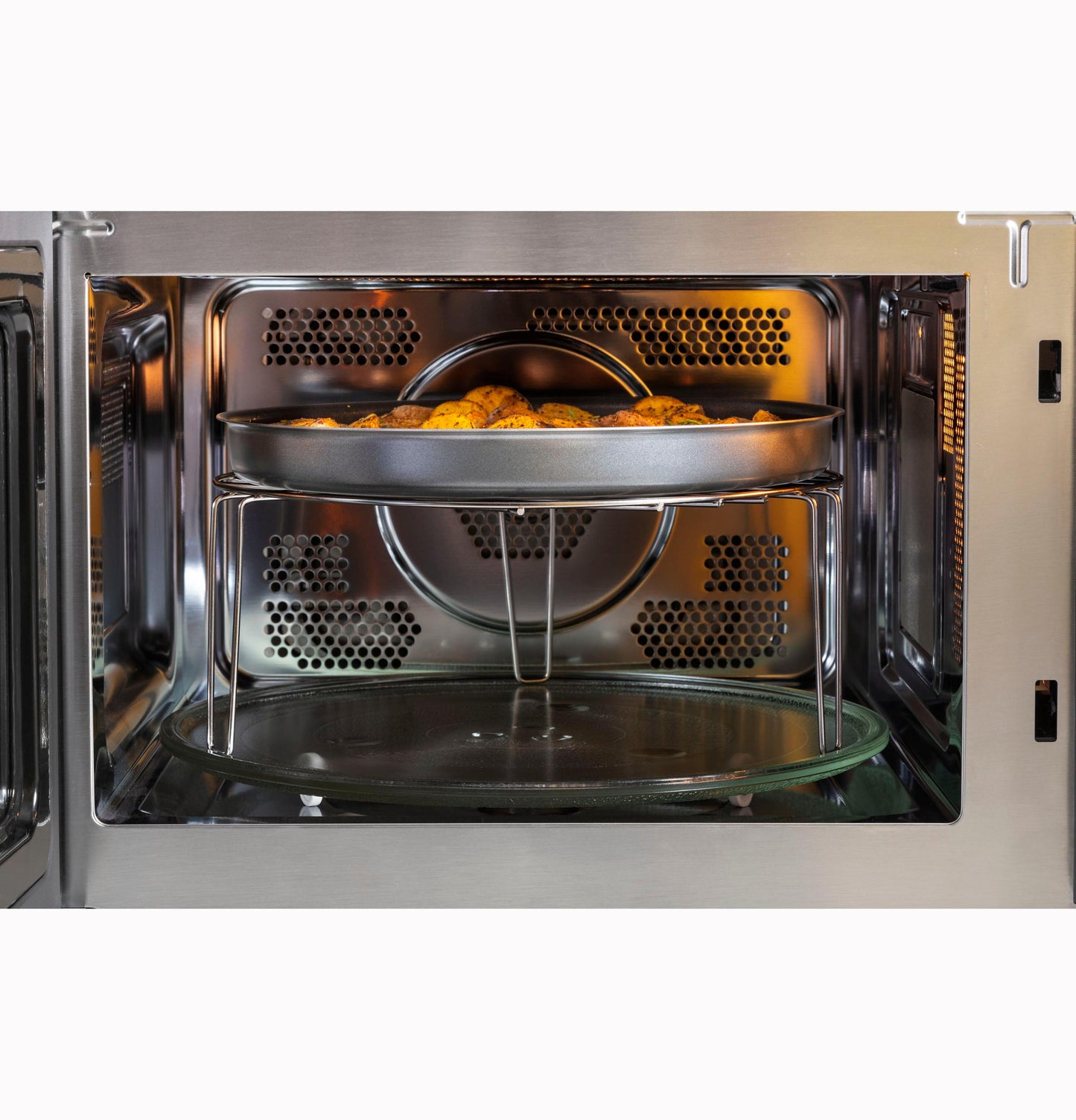 Ge Appliances GCST10A1WWW Ge® 1.0 Cu. Ft. Capacity Countertop Convection Microwave Oven With Air Fry
