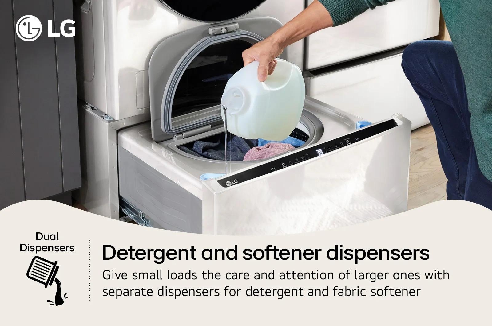 Lg WD300CA 27 Inch Lg Sidekick™ Pedestal Washer