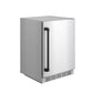 Thor Kitchen RBC24SSDBLK Gordon Ramsay Collection 24 Inch Outdoor Undercounter Beverage Cooler In Stainless Steel/Black