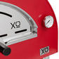 Xo Appliance XOPIZZA1HRON Countertop Hybrid Gas & Wood Oven In Red