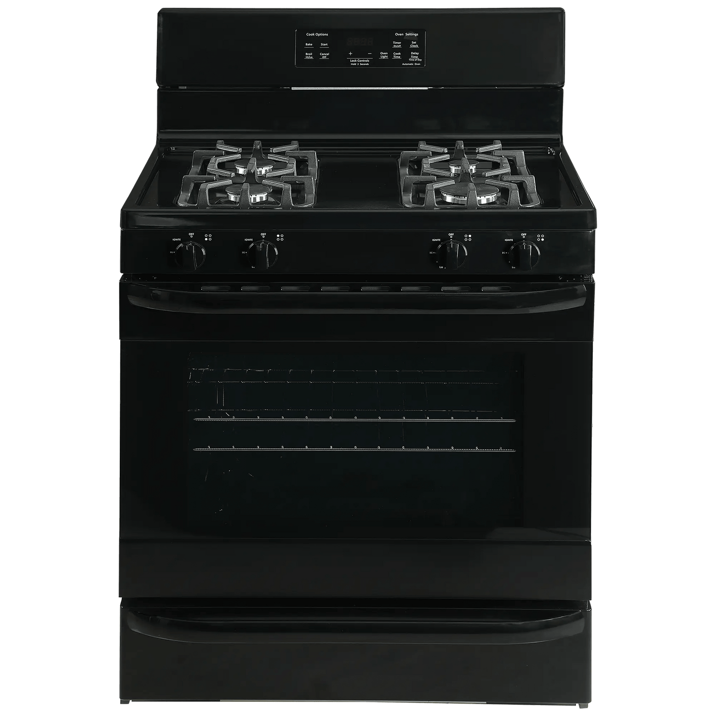 Element Appliance EGR34MCCB Element 5.2 Cu. Ft. 30 Gas Range - Black (Egr34Mccb)
