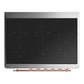Ilve UMIB36QNR3EGP Ilve Umib36Qnr3Egp Majestic Iii 36 Inch Induction Range With 6 Elements, 3.5 Cu. Ft. Total Oven Capacity (Solid Door, Emerald Green, Copper)