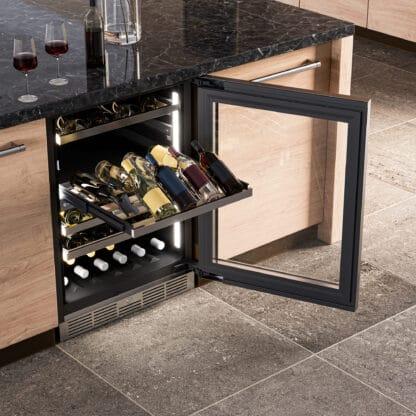 Silhouette SPRWC052D3SS Silhouette Pro Gen 3 - 24" Built-In Wine Cellar In Stainless Steel