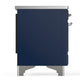 Ilve UMIB36NR3MBC Ilve Umib36Nr3Mbc Majestic Iii 36 Inch Induction Range With 6 Elements, 3.5 Cu. Ft. Total Oven Capacity (Triple Glass Door, Midnight Blue, Chrome)