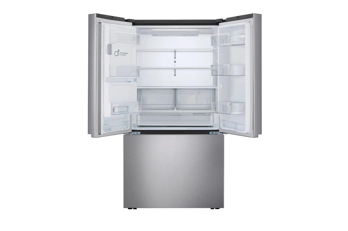 Lg LF26C6230V 26 Cu. Ft. Counter Depth Max 3-Door French Door Refrigerator With Ice And Water Dispenser