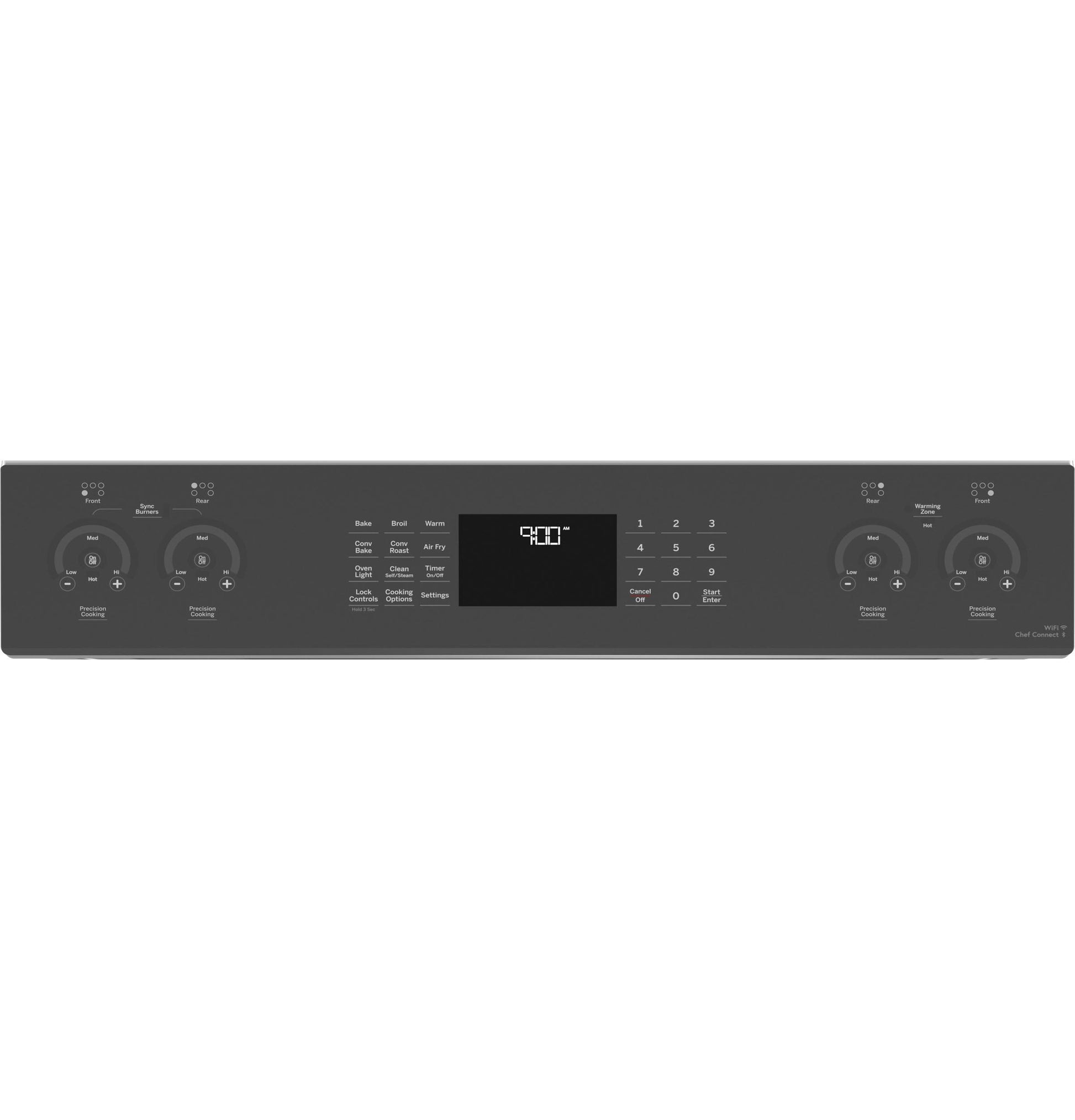 Ge Appliances PHS93EYPFS Ge Profile™ Energy Star 30" Smart Slide-In Fingerprint Resistant Front-Control Induction And Convection Range With No Preheat Air Fry