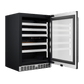 Element Appliance EWD24BES Cellara By Element 24 In., 46 Bottle Dual-Zone Wine Cooler - Stainless Steel