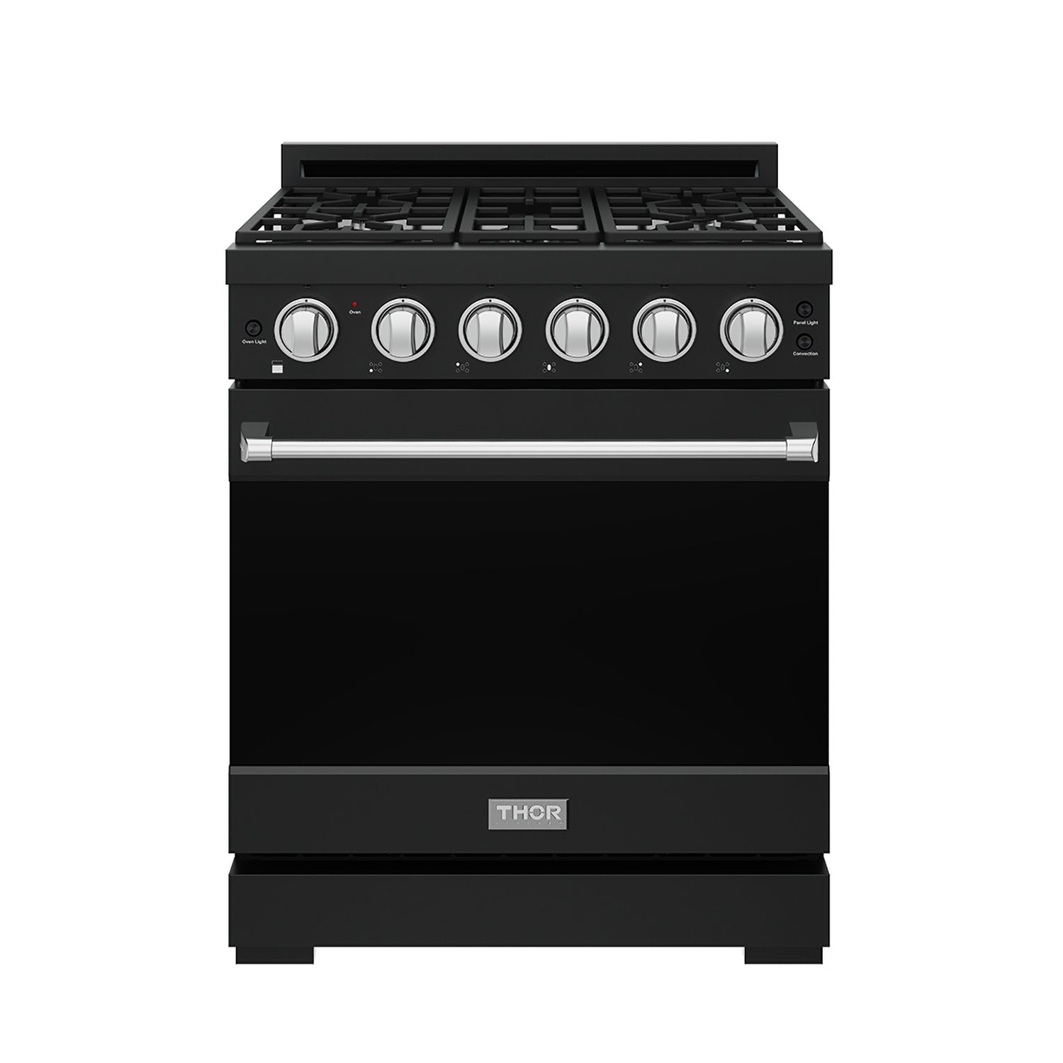 Thor Kitchen RSG30PBSS 30 Inch Professional Gas With Precision Knob Control In Black/Stainless Steel