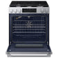 Samsung NSG90H63SRAA Bespoke Smart Slide-In Dual Fuel Range Pro Style Elite Design Illuminated Knobs Air Fry Max