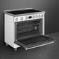 Smeg SPR36UIMMW Smeg Range With Induction Hob 36