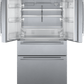 Bosch B36CL84SNS 800 Series, French Door Bottom Freezer, Multi Door, 36'', Brushed Steel (With Anti-Fingerprint)