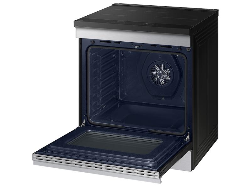 Samsung NSI6DG9300SR Bespoke 6.3 Cu. Ft. Smart Slide-In Induction Range With Anti-Scratch Glass Cooktop & Air Fry In Stainless Steel