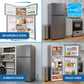 Avanti AVFF146DLJ0SS Avanti Frost-Free Apartment Size Garage-Ready Refrigerator, 14.6 Cu. Ft. Capacity, In Stainless Steel (Avff146Dlj0Ss)