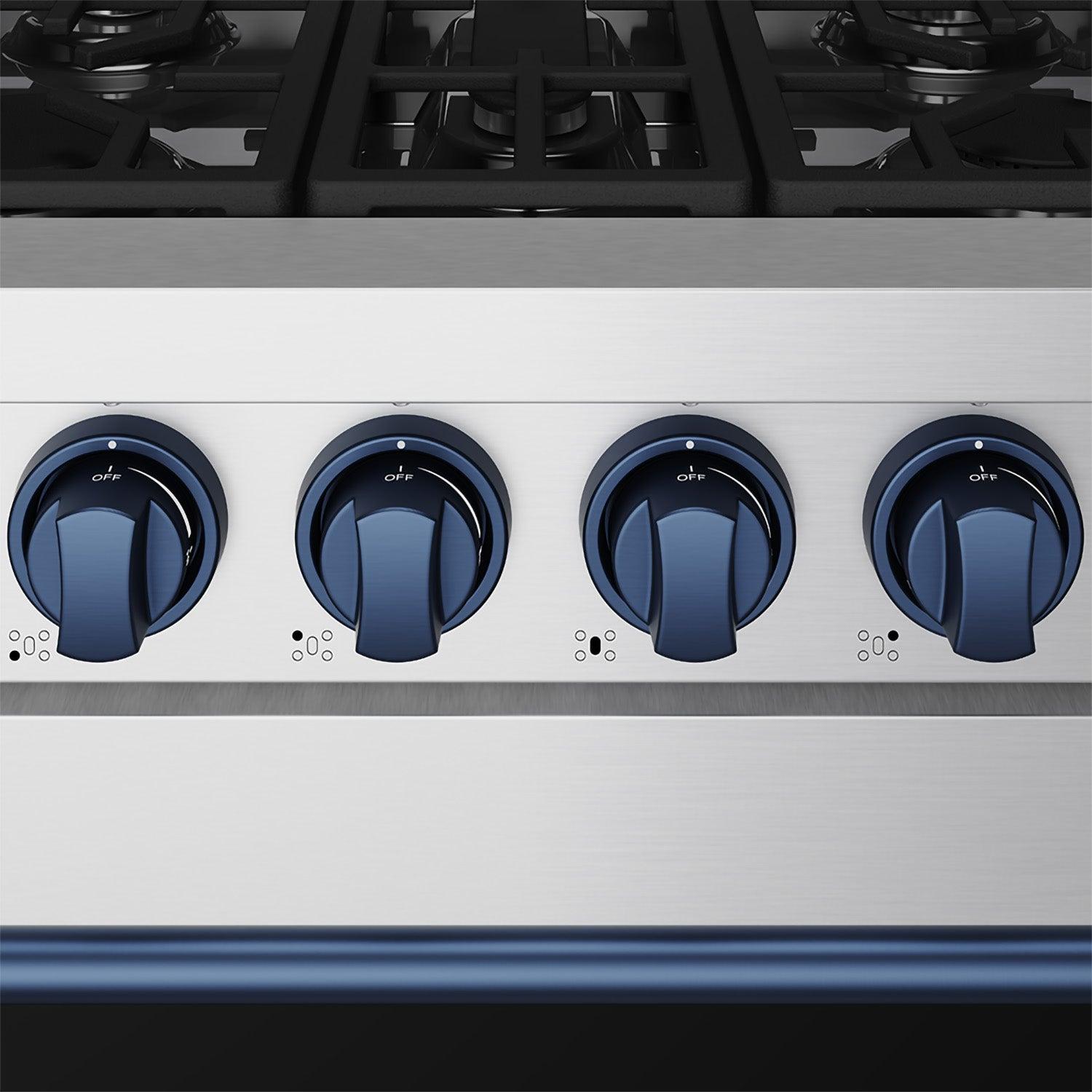 Thor Kitchen RSG30PLPBLU 30 Inch Professional Liquid Propane With Precision Knob Control In Stainless Steel/Blue